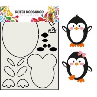 Dutch Doobadoo Card Art Build Up Pinguin A5