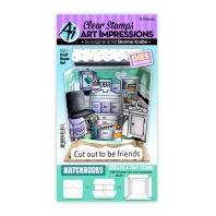 Art Impressions - Matchbooks - Cut Out to be Friends