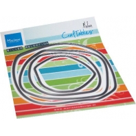 Marianne Design Craftable Vierkanten Achtergrond by Marleen