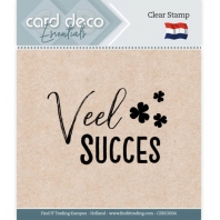 Card Deco Essentials Stamp - Veel succes