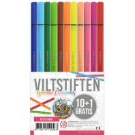 Yvonne Creations Viltstiften 10 + 1 gratis