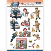 3D Push Out - Professions Big Guys - Female Professions