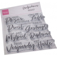 Marianne Design Clear Stamps Handgeschreven Feest