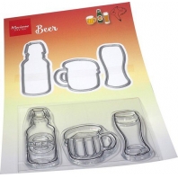 Marianne Design Clear Stamp & Die Hetty's Bier