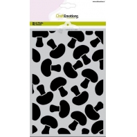 CraftEmotions Mask stencil Hedgy - paddestoel A5