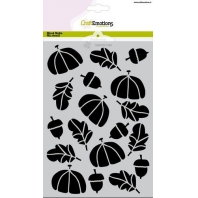 CraftEmotions Mask Stencil Hedgy - herfst A5