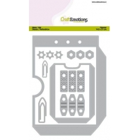 CraftEmotions Die - Planner Pocket A Essentials 1