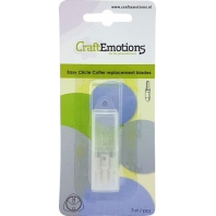 CraftEmotions Easy circle Cutter - reserve messes 3 stuks