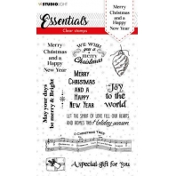 Studio Light Clear Stamp Christmas Essentials nr 86