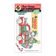 Art Impressions -  Christmas Truck Set - 26 stuks 5457