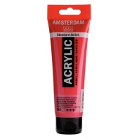 Amsterdam Standard Series Acrylverf Tube 120 ml Permanentrood Purper 348