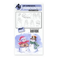 Art Impressions - Snowmen Set - 5467