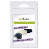 CraftEmotions Anti Slip stickers voor magneten 2x12 stuks