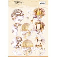 Jeanine's Art - Yellow Forrest 