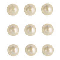 Plastic - halfkralen - zelfklevend