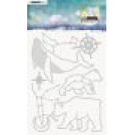 Studio Light Cutting Die Moon Flower nr 136