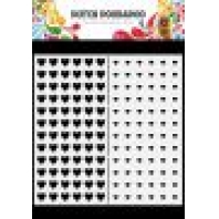 Dutch Doobadoo Mask Art 21x21cm Harten