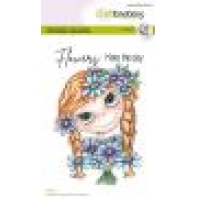 CraftEmotions clearstamps A6 - Kate 3