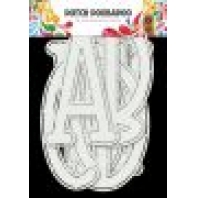 Dutch Doobadoo Stencil Art Alfabet