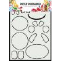 Dutch Doobadoo Card Art Build Up Hippo