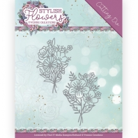 Yvonne Creations - Stylish Flowers - Octagon Flower Card
