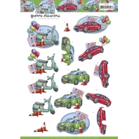 Yvonne Creations - 3D knipvel - Drivers License