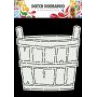 Dutch Doobadoo Cart Art Basket