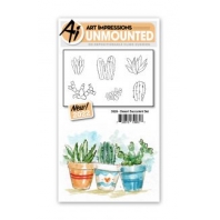 Art Impressions - Desert Succulent Set - 5528