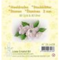 Le Crea - Meeldraden 2mm Â±80 mat & 80 parel goud en zilver