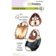 CraftEmotions Clearstamps A6 - Guinea Pig 1