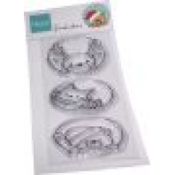 Marianne Design Clear stamp Peek-a-boo Winter dieren