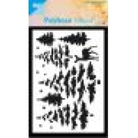 JoyCrafts Maskstencil - Dennebomen en rendier