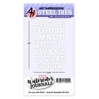 Art Impressions Journal Letter Die Set - 5543