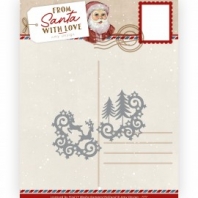 Amy Design - Santa with Love - Reindeer Corners