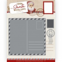 Amy Design - Santa with Love - Postcard