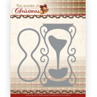 The Wonder of Christmas - Yvonne Creations - snijmal - Sand Glass