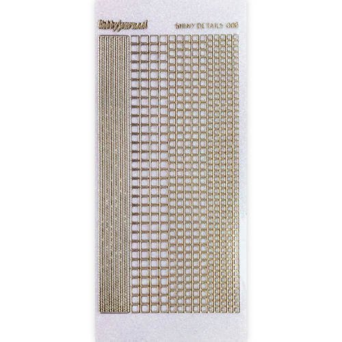 Shiny Details - Square - Goud