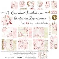 Craft O CLock - A Cordinal Invitation - 30,5x30,5 cm