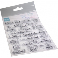 Marianne Design Clear Stamp Vanuit het hart