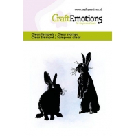 CraftEmotions - Clearstamps 6x7cm - Konijnen