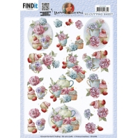 Yvonne Creations -3D Knipvel - Cupcakes