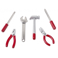 Hobbyfun - Mini - Werktuig 6 stuks