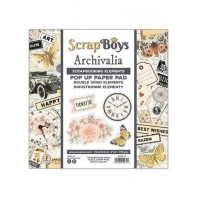 ScrapBoys Pop up paper pad double sided elements - Achivallia