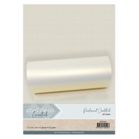 Card Deco - Pearlescent Cardstock - off white