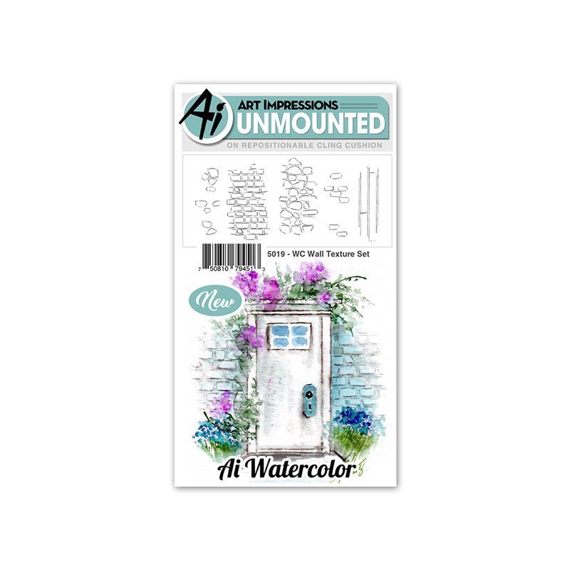 WC Art Impressions -  Wall Texture Set  5019