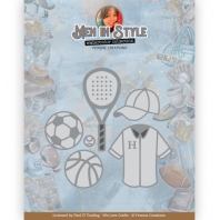 Yvonne Creations -  Men in Style - Cutting Die Sports