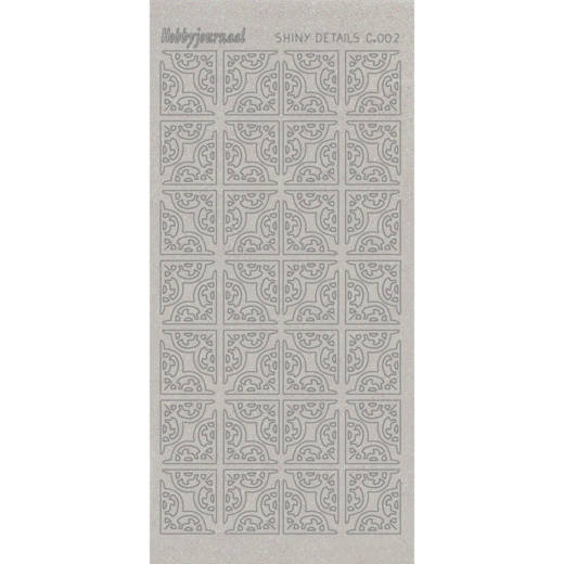 Shiny Details Corners 2 - Zilver