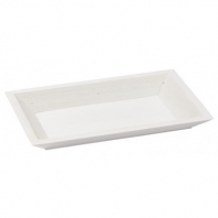 HobbyFun Holztablett Basic White 25x16x3cm