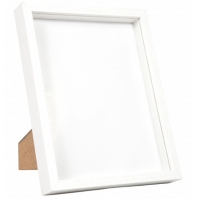 HobbyFun Dekoramen white 19,5x24,5x3cm ( MDF)