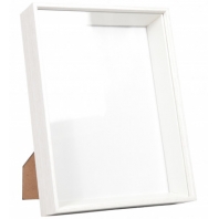 HobbyFun Dekoramen white 39,5x20,5x3cm ( MDF)